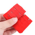 3pcs 3Rows 6 Hooks Bra Extenders Strap Buckle Extension Clasp Straps Women Bra Strap Extender Intimates Accessories Sewing Tool