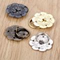 5Pcs Antique Quincunx Drawer Cabinet Desk Door Pull Handle Knob Furniture Hardware With 20Pcs Nails