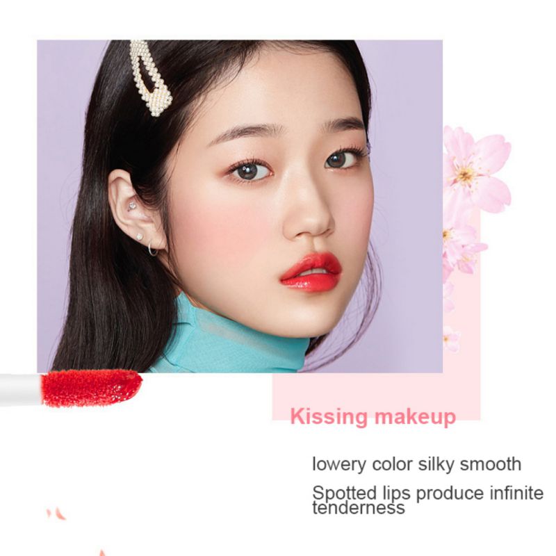 Lip Dyeing Liquid Moisturizing Brighten Lip Tone Long-lasting Waterproof Easy To Wear Lip Glaze Makeup Product