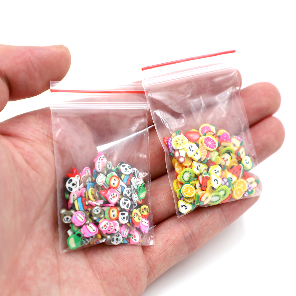 Addition Slices Slide Charms for Slime Supplies Kit Fluffy Slimes Fruit Polymer Clear Slime Accessories Putty Clay Nail Art