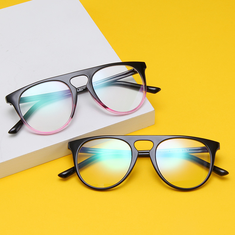 KOTTDO Round Plastic Eyeglasses Frame Women Vintage Transparent Myopia Men Eye Glass Frames for Men Fashion Designer