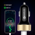 Fast Charging Super Charger 5A Type-C Phone Cable For Samsung S20 S9 S8 Xiaomi Huawei P30 Pro Fast Charging QC 3.0 Car Charger