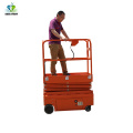 Small Mobile Hydraulic Pallet Elevating Motorized scissor lift for sale