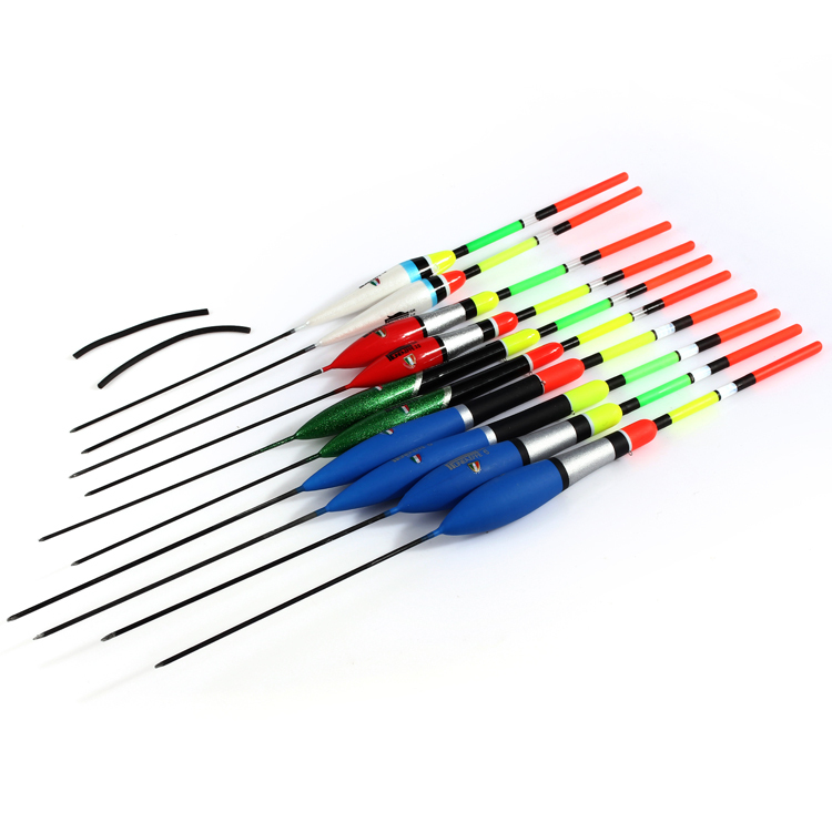 FISH KING Bobbers Fishing Float Set Master Series Floats Fishing Light Stick 26cm 1g 3g 6g 10pcs/lot Fishing Bobber