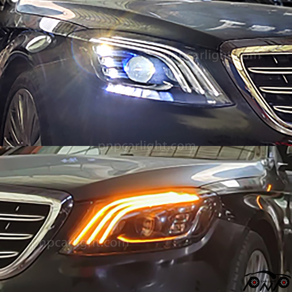 Upgrade multibeam LED headlight for Mercedes-Benz S-class W222 V222 X222