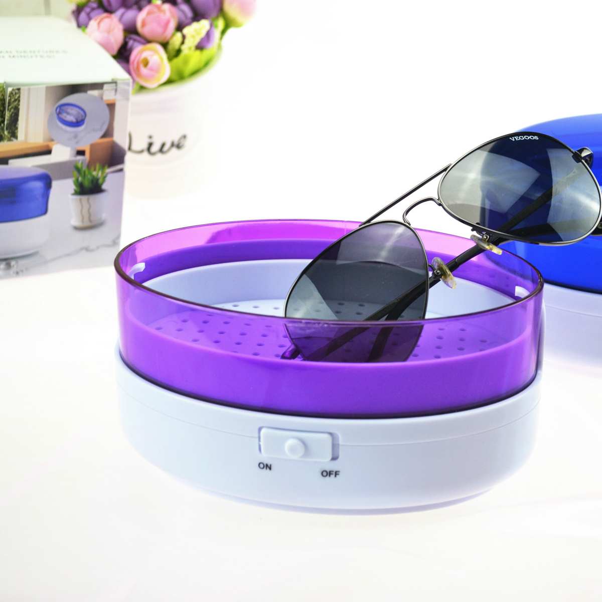 Warmtoo Mini Ultrasonic Cleaner Jewelry Glasses Circuit Board Cleaning Machine Intelligent Control Cleaner Bath Drop/ship