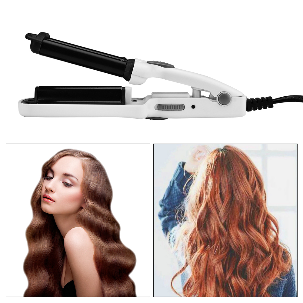 Mini Ceramic Hair Crimper Curler Curling Iron Tong Waving Roller Beauty Personal Care Appliance Hair Styling Salon Tools