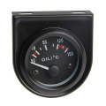 Universal 2" 52mm LED Light Car Pointer Oil Temperature Temp Gauge 50-150 Degrees Celsius New