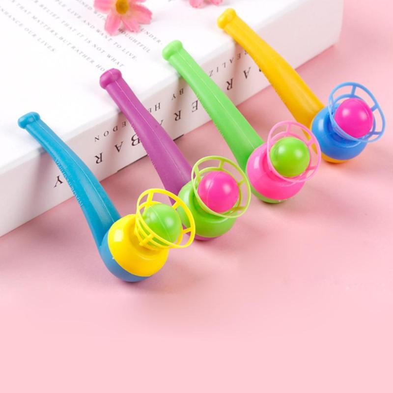 Funny Floating Ball Blow Ball Game Colourful Plastic Toys Foam Suspension Ball Toy Birthday Gift For Children Kids Classic Toy