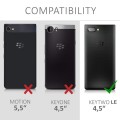 Matte Black Case Soft TPU Silicone Back Cover Case For BlackBerry KEY2 LE BBE100 Shockproof Back Colored Cover for BBE100-4