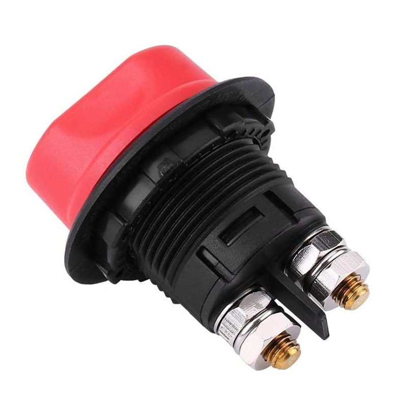 12-48V On Off Car Battery Isolator Switch Power Disconnect Switch Battery Master Cut Off Kill Switch for Cars Marine VAN Truck