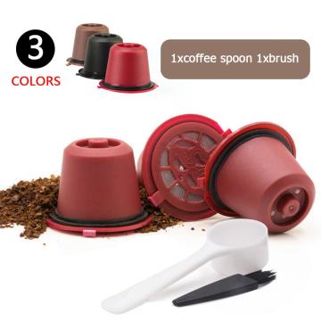 3pcs Refillable Reusable Coffee Capsule Filters for Nespresso Machine Coffee Filter Cup Capsule Refilling Coffeeware Gift