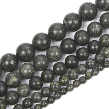 Wholesale 4-12mm Natural Stone Beads Smooth Round Curbstone Loose Beads For Jewelry Making DIY Charm Bracelet Necklace Handmade