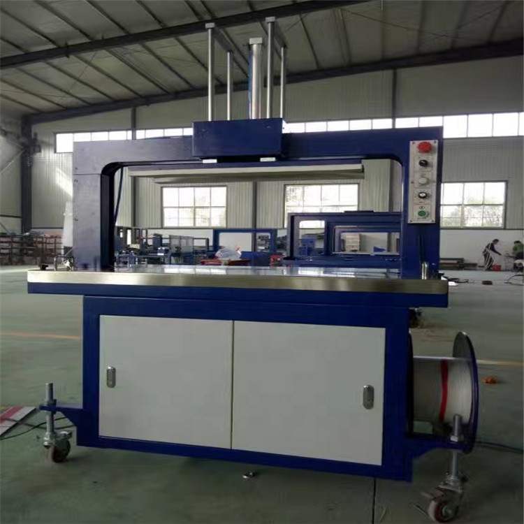 Good use semiautomatic  paper carton PP banding tying machine3