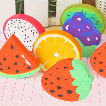 36pcs/pack LovelyFresh Fruit design Eraser Rubber Eraser Primary Student Prizes Promotional Gift Stationery Free Shipping