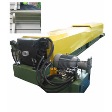 Square downspout forming machine