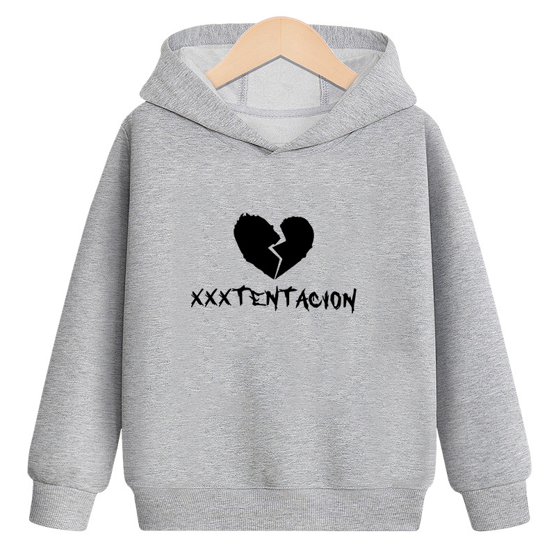 Child Hooides Fashion Xxxtentacion Unisex Toddler Kids Baby Boys Girls Print Hooded Tops Hoodie Coat Outerwear Casual Sweatshirt