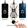 Universal Lanyard For Cell Phone Finger Ring Holder Sports Strap Silicone Mobile Phone Ring Anti-lost Lanyard Grip Neck Chain