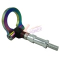 Xpower-Neo Chrome Aluminum Alloy Racing Tow Hook Towing Eyes For Honda S2000 00-09 AP1 AP2