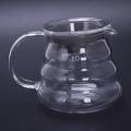 V60 Pour Over Glass Range Coffee Server Carafe Drip Coffee Pot Coffee Kettle Brewer Barista Percolator Clear