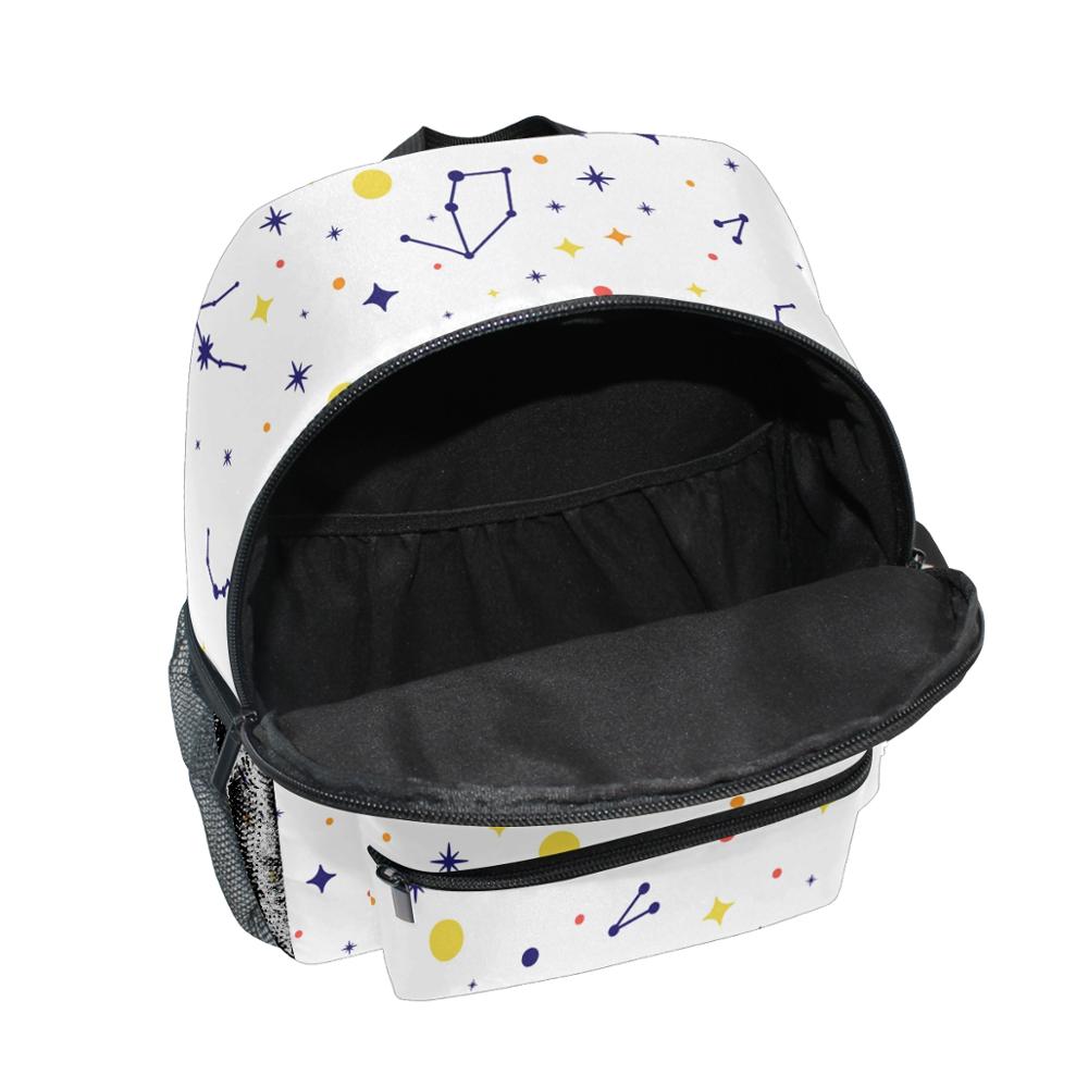 Children School Bags For Boys girls Orthopedic constellation School Backpack kids Schoolbags kids satchel mochila escolar white