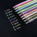 9pcs/lot Colored Pen Art Marker Pens Set Pencils DIY Calligraphy Drawing Write School Stationery Supplies