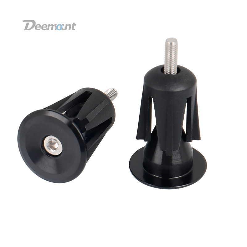 Deemount 1Pair Bicycle Handlebar End Inserts Hand Grip Plugs Stoppers MTB Bike Accessories Fits Dia. 17-23mm