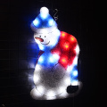 2D EVA snowman motif light - 20.47 in. Tall christmas tree light decoration led party lights holiday home decoration