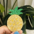 10Pcs/lot Animals Rabbit Fruit Bling Sequin Applique for DIY Headwear Hairpin Bow Decor Accessories Patches