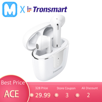 Original Tronsmart Onyx Ace TWS Bluetooth 5.0 Earphones withQualcomm Chip aptX Wireless Earbuds Noise Cancellation 4 Microphone