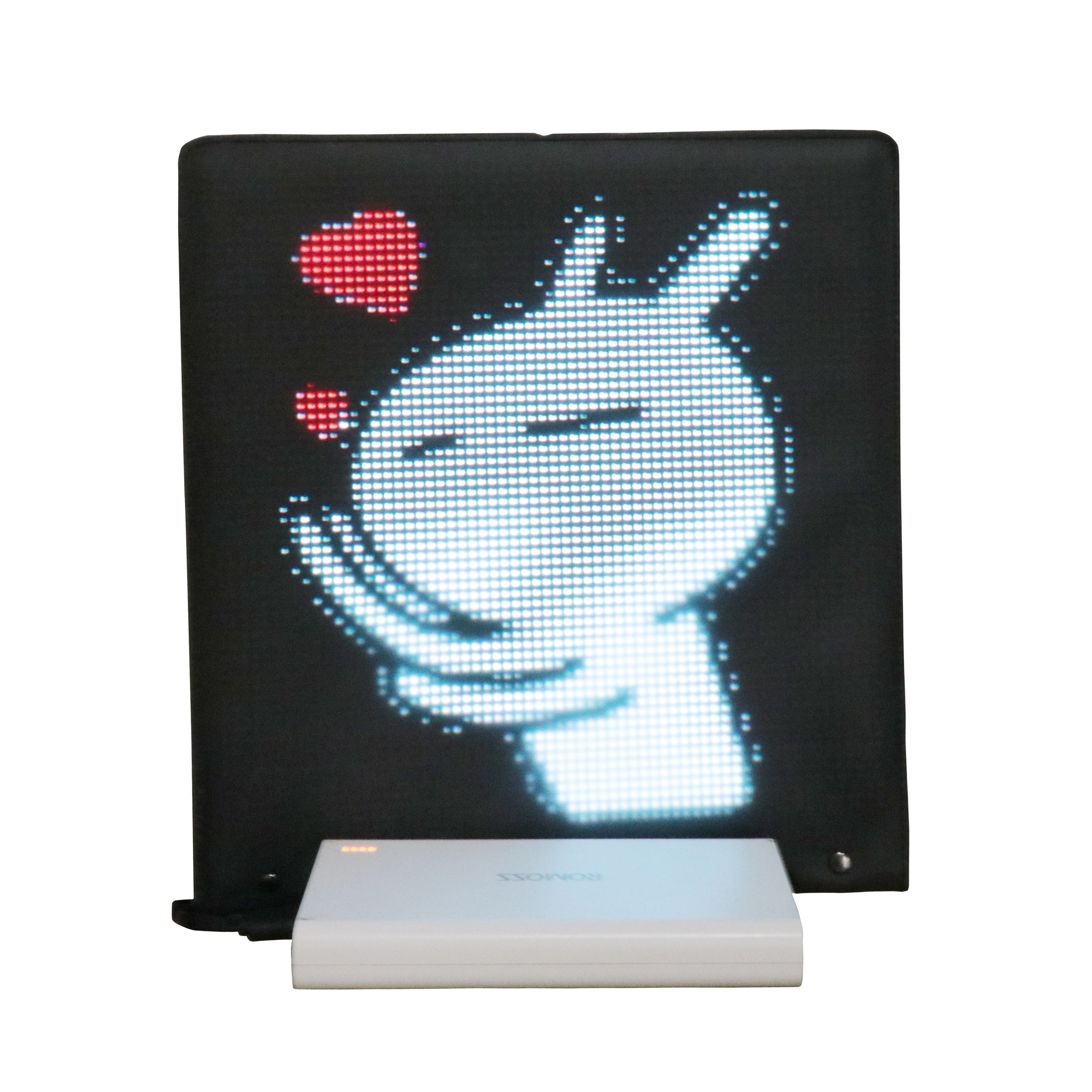 APP WIFI programmable full color LED display billboard sign board text animation GIF DIY drawing logo advertising light board