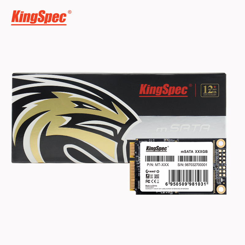 KingSpec MT-128 mSATA SSD 120GB Internal Hard Drive HD Mini SATA 128GB SSD High Quality Solid State Disk HDD For Laptop Desktops