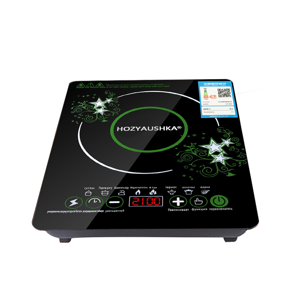 Touch screen ultra thin Induction Cooker electromagnetic furnace 220V 2200W