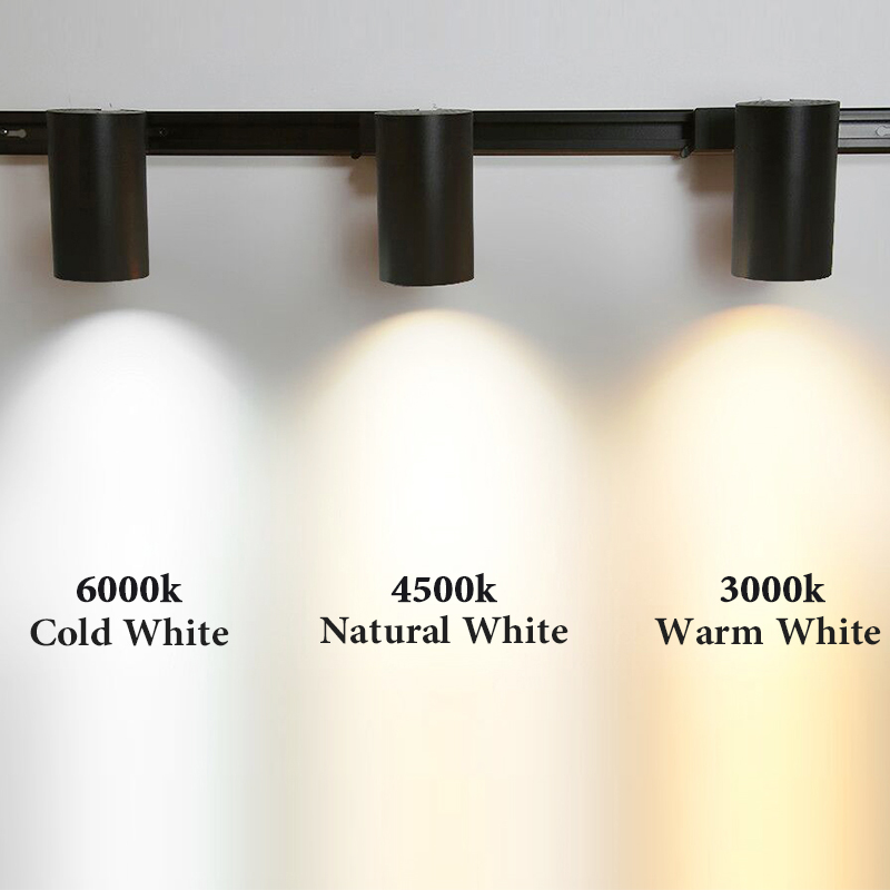 COB Led Track Light Fixture 220V Track Lamp Rail Spotlight 12W 20W 30W 40W Indoor Track Lighting Wall lamp For Clothing Store