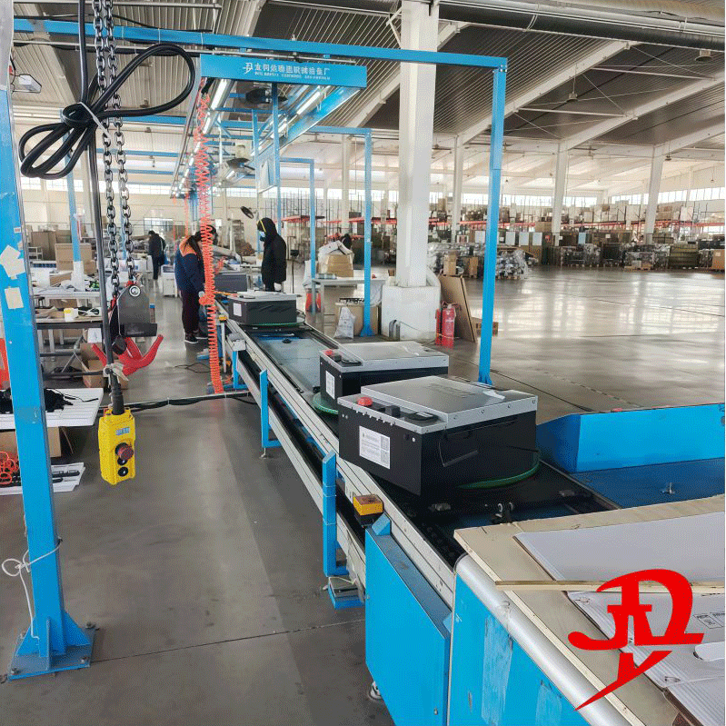 Efficient Upper and Lower Channel Battery Assembly System