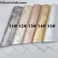 Glitterwishcome 21X29CM A4 Size Vinyl For Bows Metallic Synthetic Leather with Quilted Lace Faux Leather Sheets for Bows, GM093A