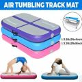 Free Shipping AirTrack 1X0.6X0.1M Air Track Inflatable Gymnastic Mattress Gym Tumble Floor Tumbling Air Block Mat Yoga Mat
