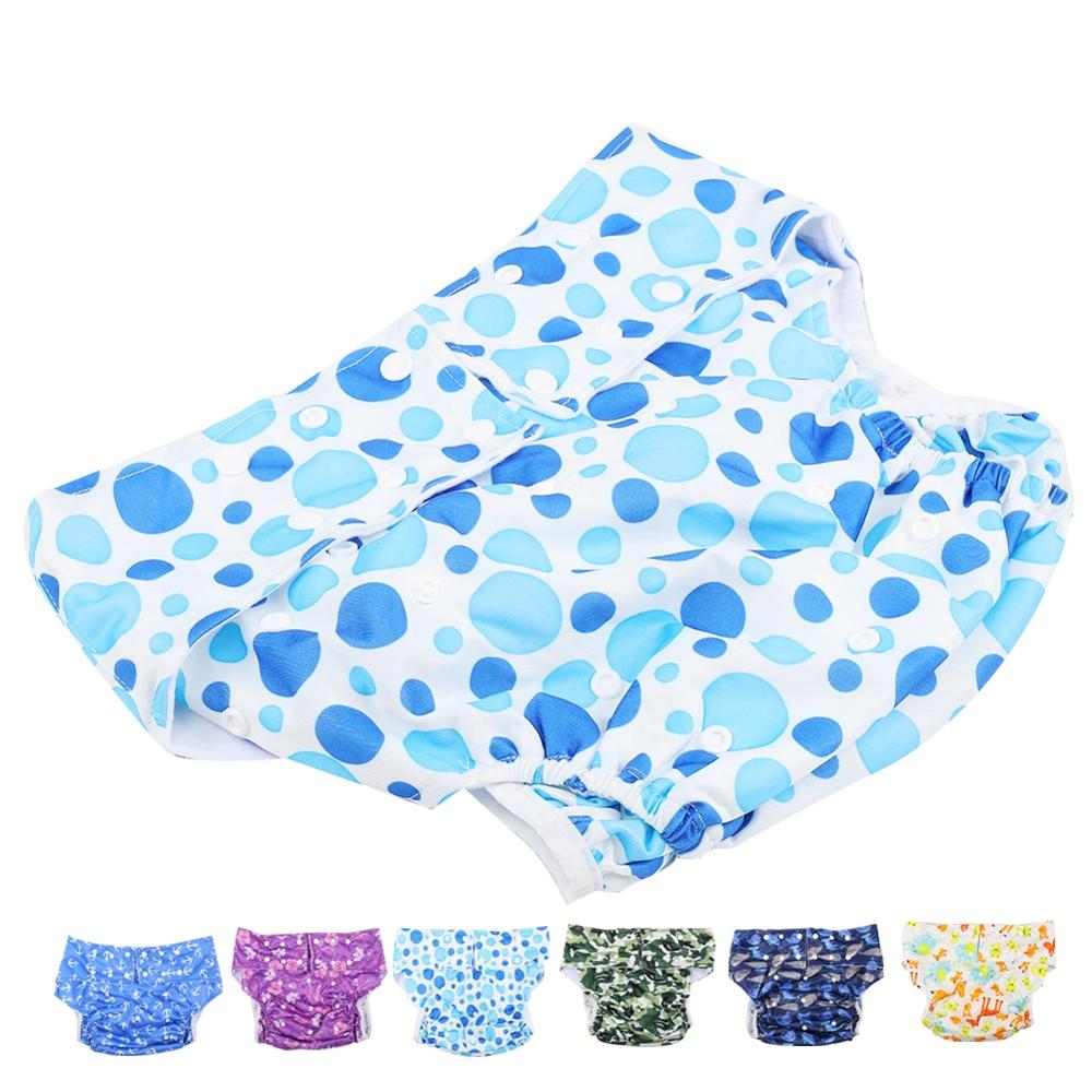 Adult Washable Cloth Diaper Adjustable Reusable Ultra Absorbent Incontinence Pants Nappy Leakproof Diaper Pants For Men & Women