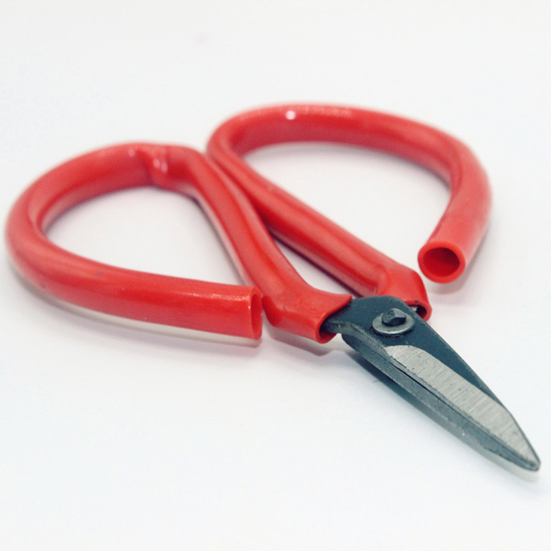 Red Embroidery and Sewing Scissors Tailor's Scissors for Needlework Fabric Craft Household Sewing Shears Accessory Sewing Tools
