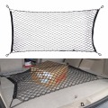 90/120*60cm Car-styling Boot String Mesh Elastic Nylon Rear Back Cargo Trunk Storage Organizer Luggage Net Holder Auto Accessory