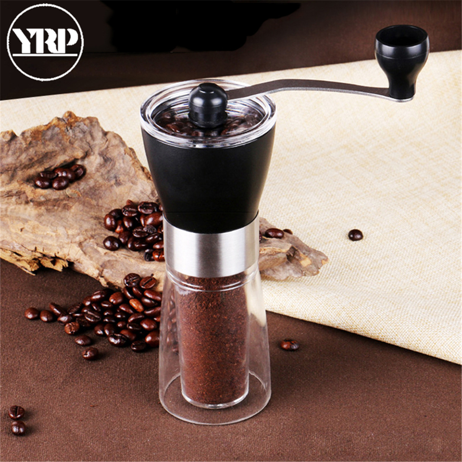 YRP Mini Professional Ceramic Coffee Mill Hand Grinder Household Handmade Grinding Machine Beans Nuts Grinders RH-011