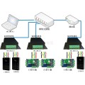 Wiegand to network TCP/IP, network Wiegand WG module, dual WG to Ethernet WG2634 bidirectional conversion