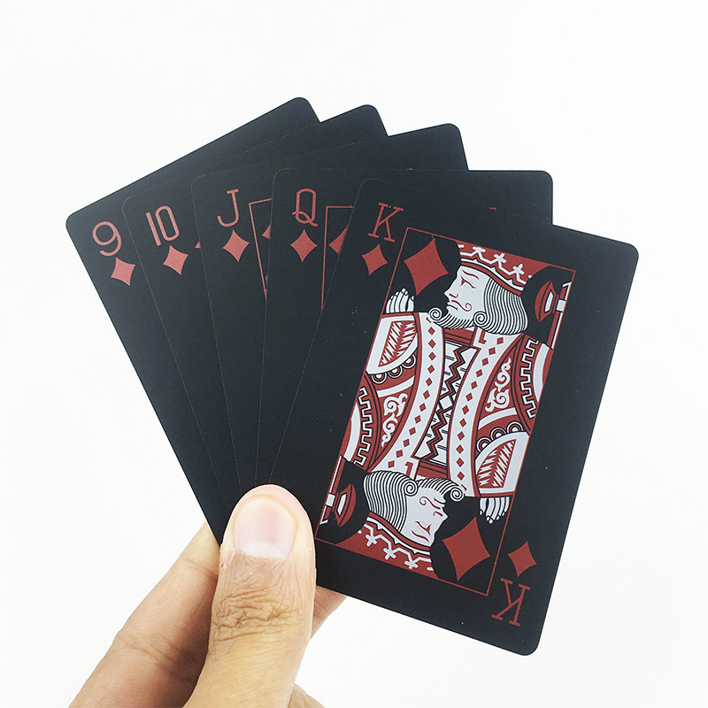 Poker Playing Cards Plastic Card Playing Poker Cards Unlimited Waterproof Card Primary Game Card >8 Years