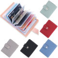 Women's 26 Cards Bag Slim PU Leather ID Credit Card Holder Pocket Case Purse Wallet Business