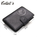 2020 Passport Wallet Men Genuine Leather Travel Passport Cover Case Document Holder Large Capacity Credit Card Holder Coin Purse