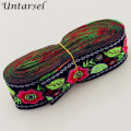 High Quality 3D Flower Webbing Belt 30MM Dainty Laciness Scarf Trim Fashion DIY Ethnic Ornament Costume Curtain Accessories