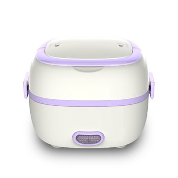 Multifunctional Electric Heating Lunch Box Mini Rice Cooker Portable Food Steamer Heat Preservation Electronic Lunch Kitchen Box