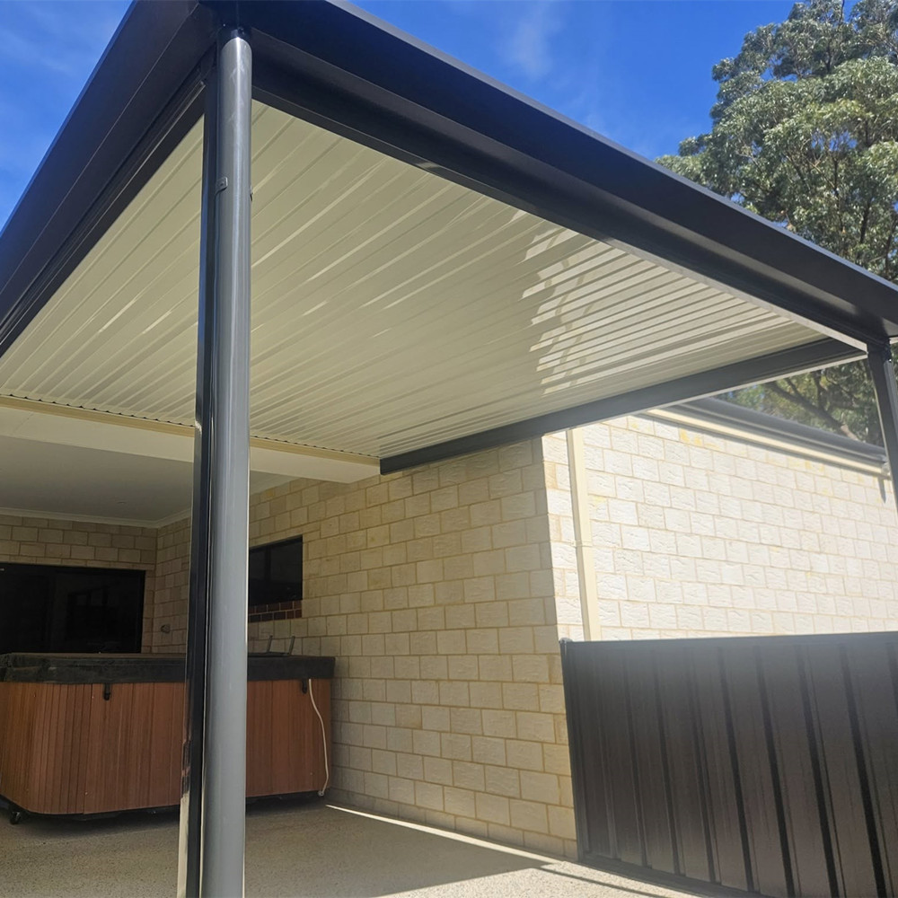 Aluminum Patio Awning ceiling