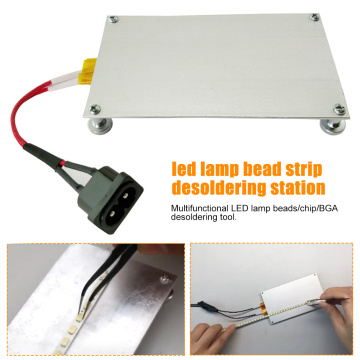 LCD Strip Heating Repair BGA Chip Multifunctional LED Lamp Bead Desoldering Station Fever Plate Preheating Thermostat Quick Tool