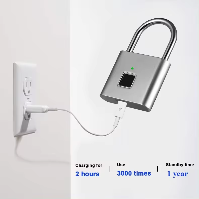2 Portable finger pad lock